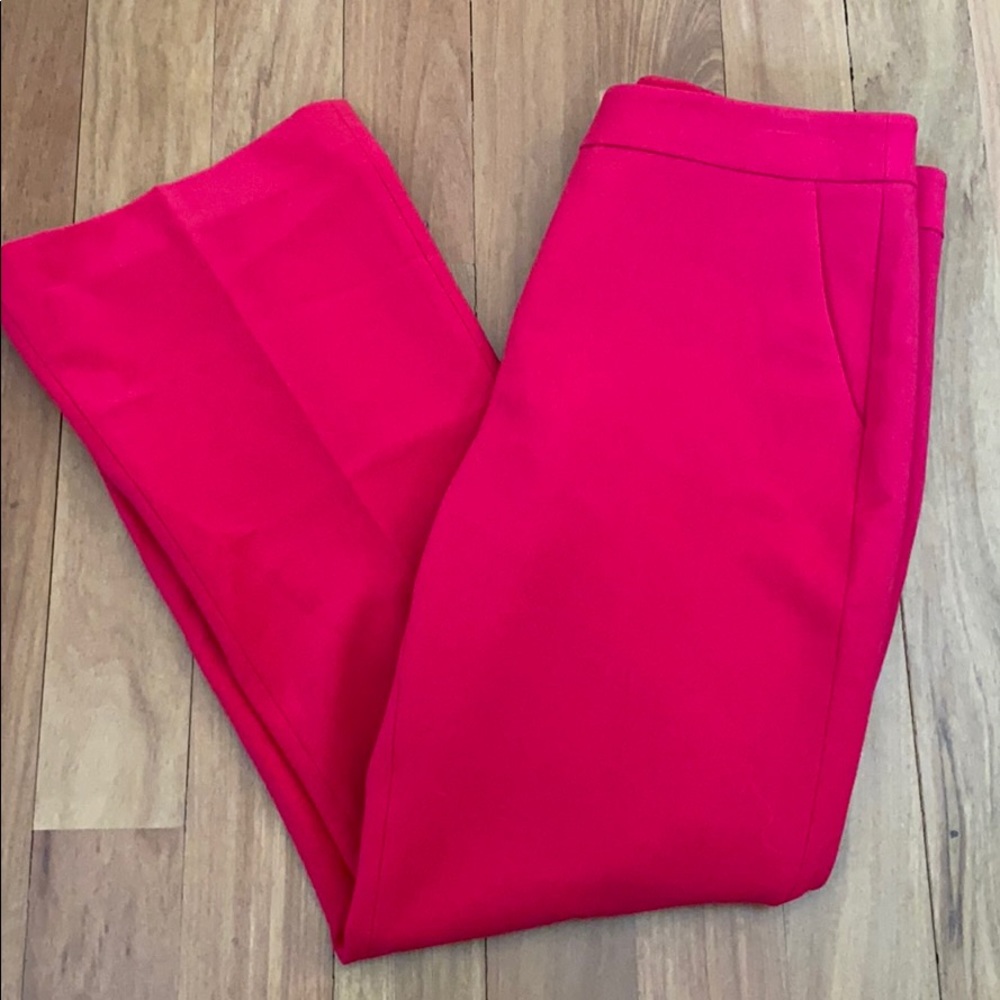 Boden HOT magenta trouser boot leg